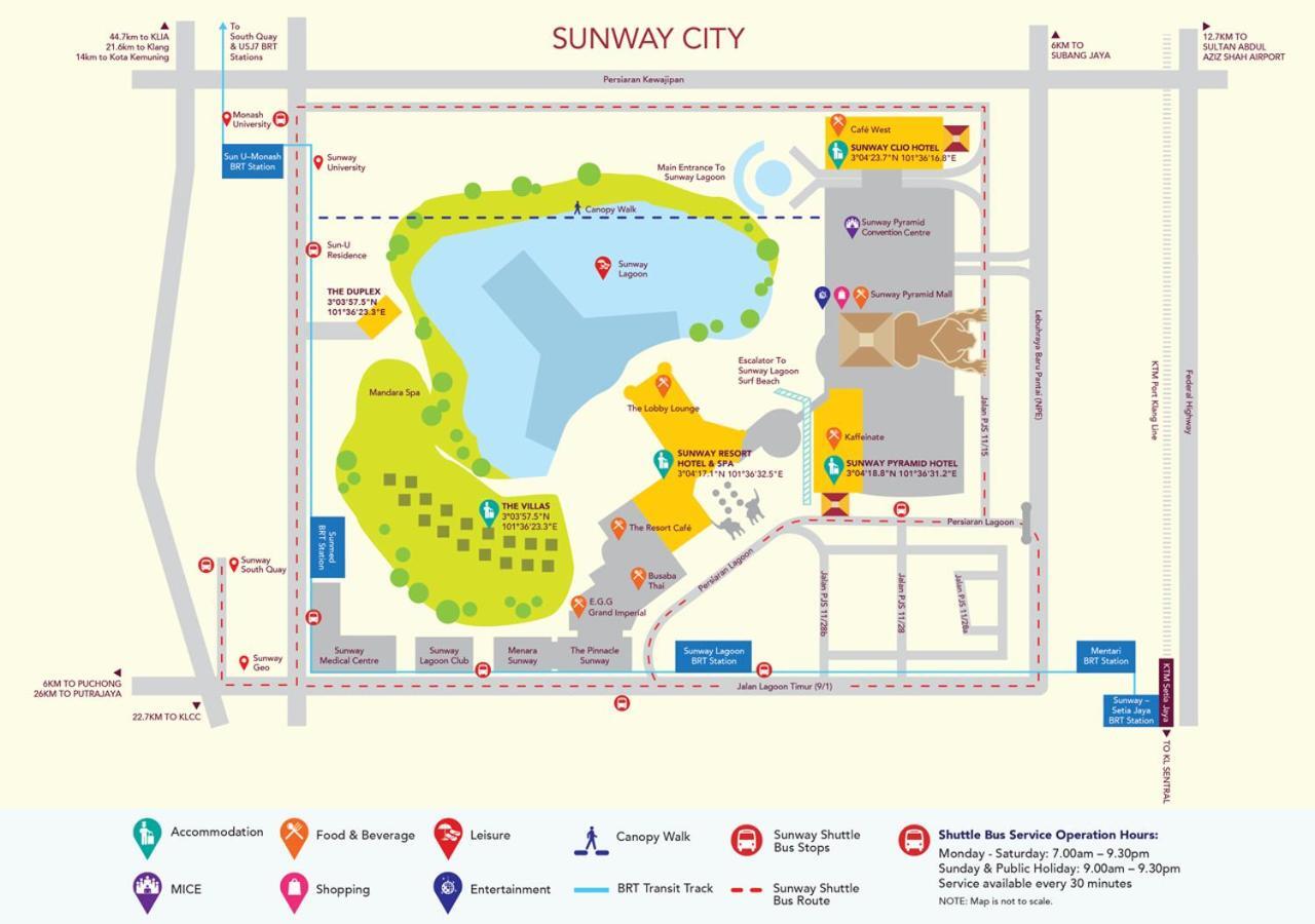 Sunway Pyramid Hotel Subang Jaya Exteriér fotografie